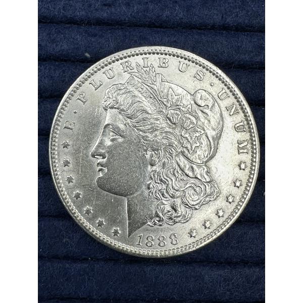 1888 Morgan Silver Dollar - Superb Condition