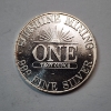 Image 2 : 1982 Sunshine Minting One Troy Ounce .999 Fine Silver Round
