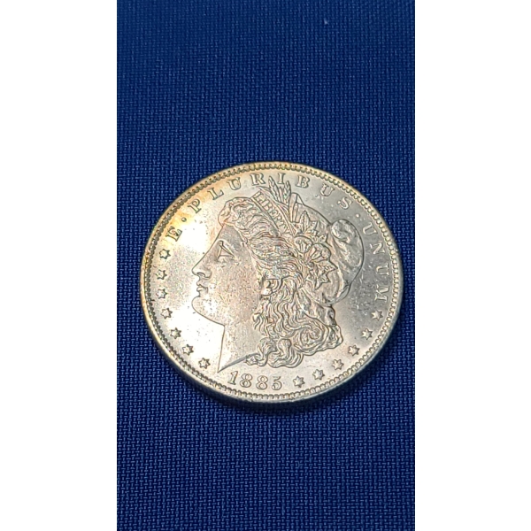 1885-O Silver Morgan Dollar - Brilliant Uncirculated Condition! 