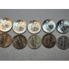 Image 8 : Assorted Years Silver Roosevelt and Mercury Dimes Face Value: $2.00