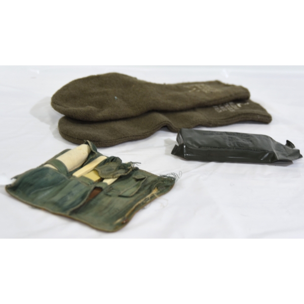 Manicure Set ,Green Gloves  & Dressing First Aid