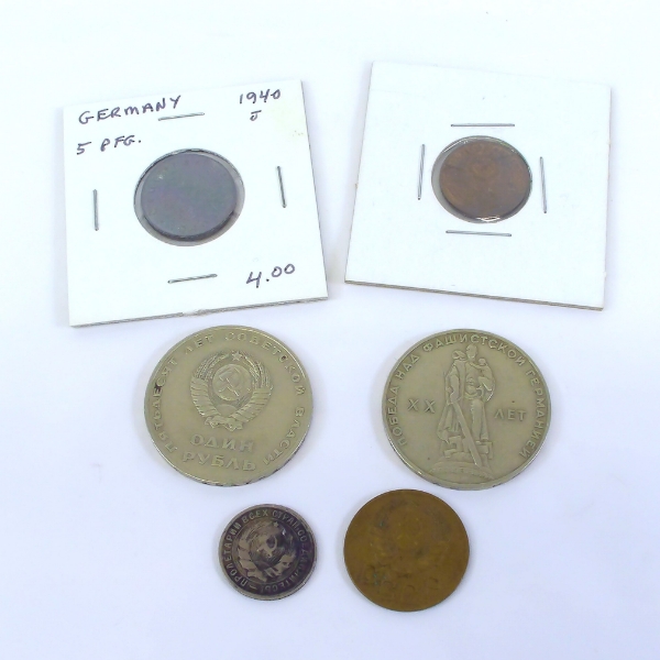 Box Lot German/Soviet Coins