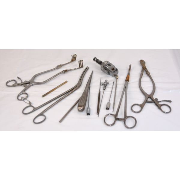 Box Lot Vintage Dental Tools