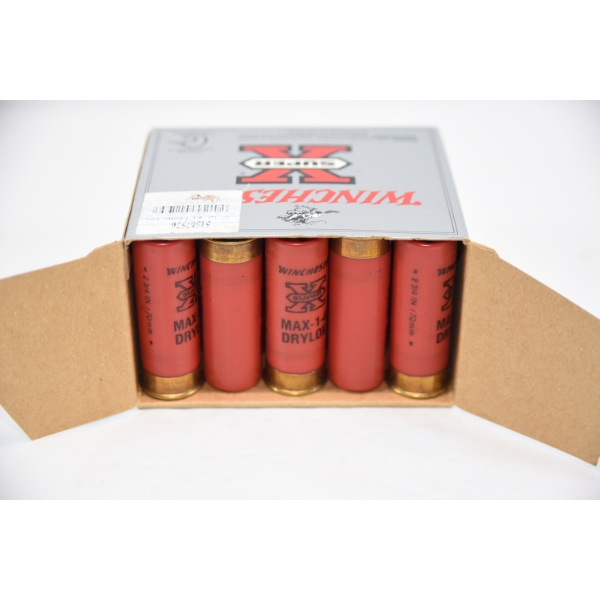 20 Rounds Winchester Drylok 12 Gauge 2-3/4" 4 Shot Ammunition
