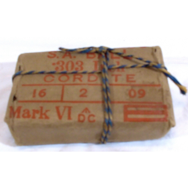 Collector's Pre WW I MK VI 303 British DC Unopened 10 Rounds Ball Ammunition
