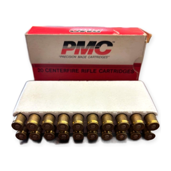 20 Rounds PMC 222 Remington 50 Grain PSP Ammunition 