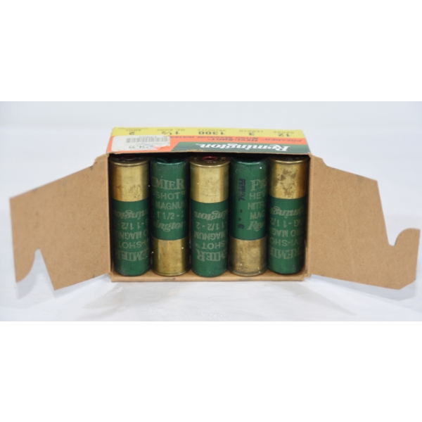 10 Rounds Remington Premier Hevi-Shot Nitro Magnum 12 Gauge 3" #2 Shot Ammunition