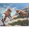 Image 3 : Remington Ltd Edition 1979 Stretched Canvas Big Horn Sheep