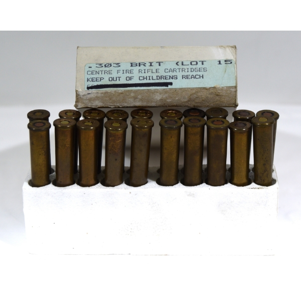 20 Rounds unknown Brand 303 British FMJ Ammunition 