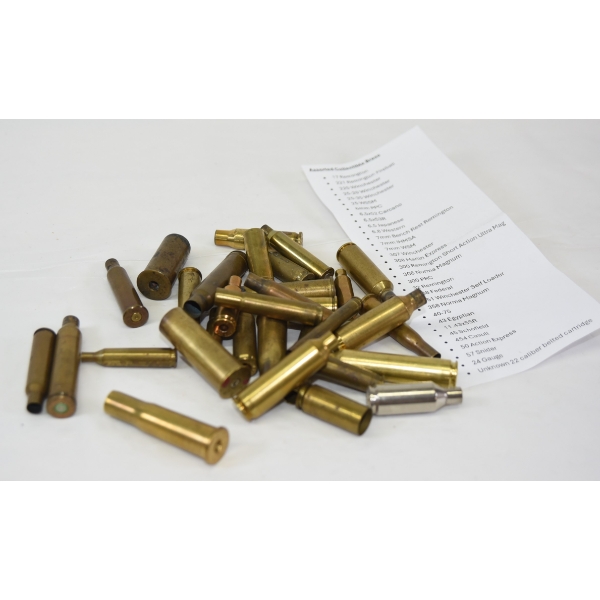 32 Pieces Mixed Shot Brass