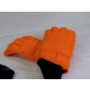 Image 4 : Box Lot Black Boot Covers & Orange Gloves