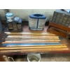 Image 2 : Large Assortment of Hardware/Organizers, Fasteners & Vintage Yardsticks