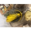 Image 2 : Fishing & Boating Lot: Floating Minnow Bucket, Wire Fish Basket, Nets, Buoy & Yellow Rope