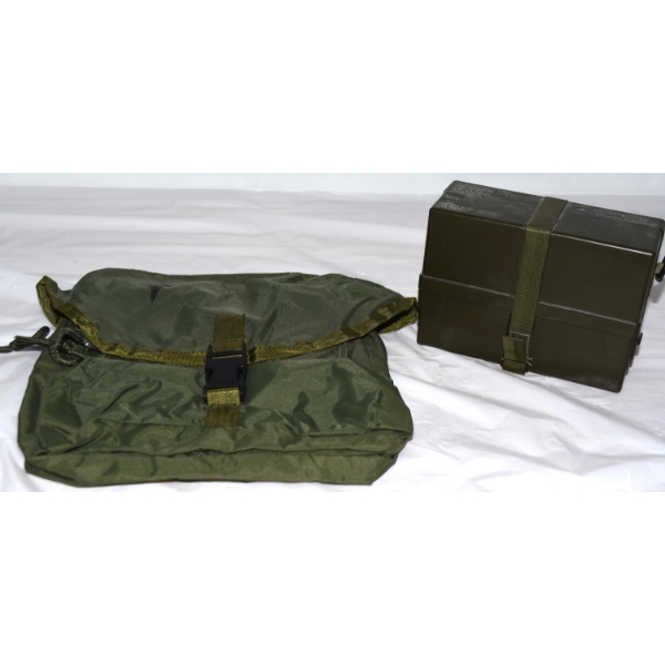 Box Lot Military Supplies 