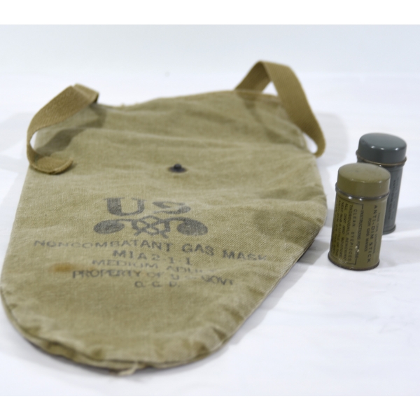 Gas Mask Bag W/ Anti Dim Cloth & Stick