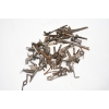 Image 2 : Over 60 older double shotgun parts ejectors linkage firing pius and misc parts