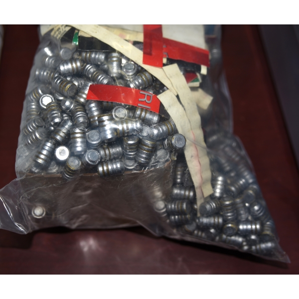 9.5 KG Bag Of .38 Caliber Lead Reloading Bullets