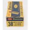 Image 4 : 50 Pieces Dominion 38 S&W 145gr Lead Factory Bullets