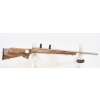 Image 1 : Savage Mark II Left Hand Bolt Action .22 LR Caliber Stainless Rifle With Scope Rings