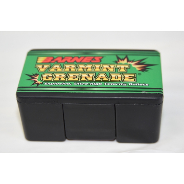100 Pieces Barnes Varmint Grenade 6mm 62gr HP Bullets