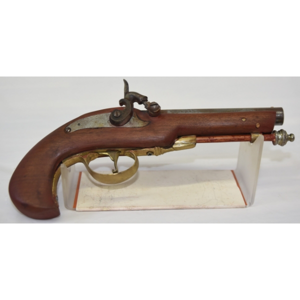 Homemade Single Shot Percussion .45 Caliber Pistol