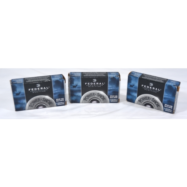 14 Rounds Federal 12 Gauge 2 3/4" Rifled Slugs