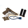 Image 2 : Beretta M9A3 Semi Automatic 9mm Caliber Handgun With Case & Extra Magazines - Excellent Condition