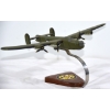 Image 2 :  Mitchell  fighter Airplane  Model B-25 With A Stand 