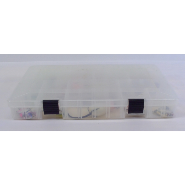 Clear Tackle Tray With Assorted Lures 