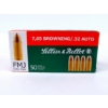 Image 1 : 50 Rounds Sellier & Bellot .32 Auto Ammunition 