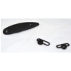 Image 1 : 1 Cooey 22 Rifle Steel Butt Plate & 2 Cooey 22 Rifle Swivels