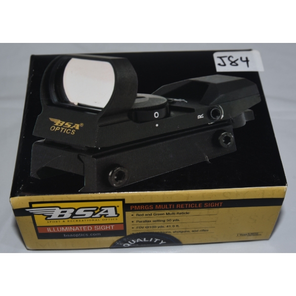 BSA PMRGS Multi Reticle Illuminated Sight 