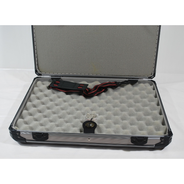 Aluminum Handgun Case with Keys