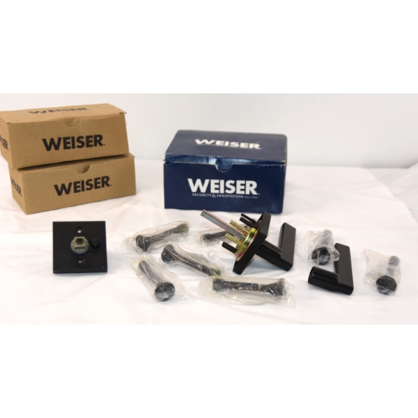 4 Assorted Weiser Door Handles 
