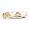Image 1 : Franklin Mint Collector Ring Necked Pheasant Pocket Knife 