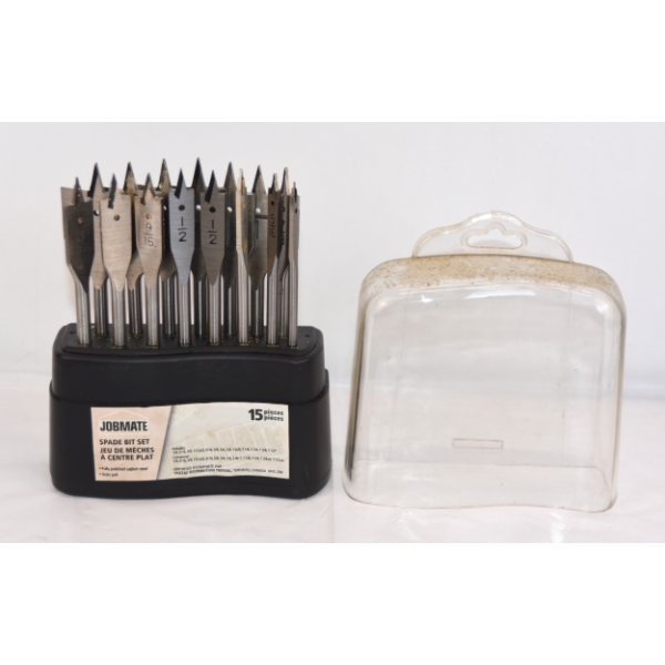 JobMate 15 Piece Spade Bit Set 