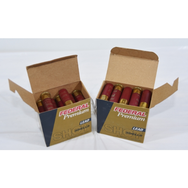 48 Rounds Federal Premium 12 Gauge 2-3/4" #2 Shot Ammunition 
