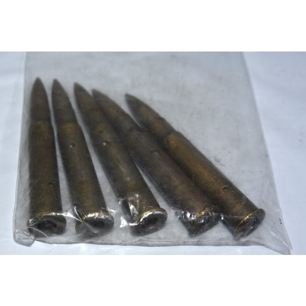 5 Rounds Early 303 British Practice Rounds 