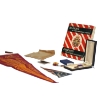 Image 1 : Box Lot Military Flags Medals Spare Parts Bag & Badges Book