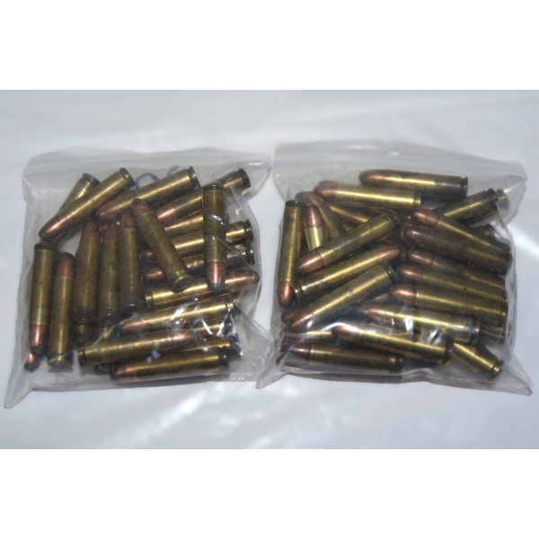 36 Rounds 30 M1 Carbine F.M.C. & 30 Rounds 30 M1 Carbine JKT S.P. Ammunition