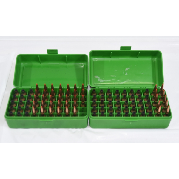 43 Rounds 6mm BR Reloaded Ammunition & Shot Brass