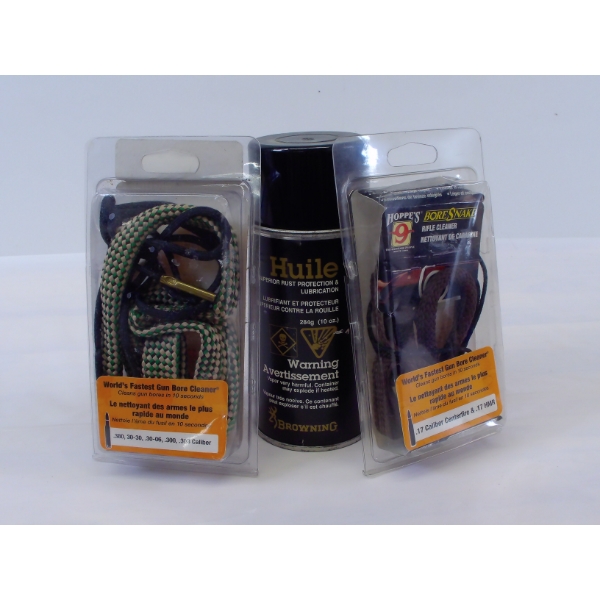 Box Lot Gun Cleaning Items