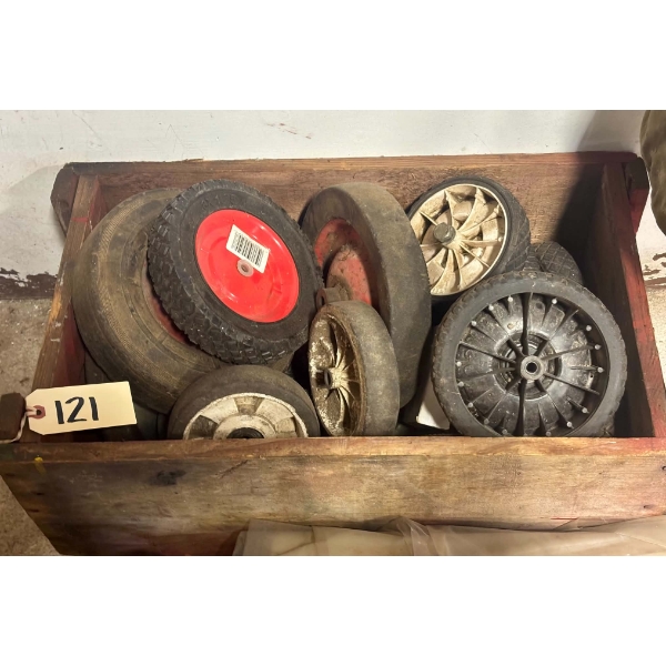 Assorted Utility Wheels & Tires 