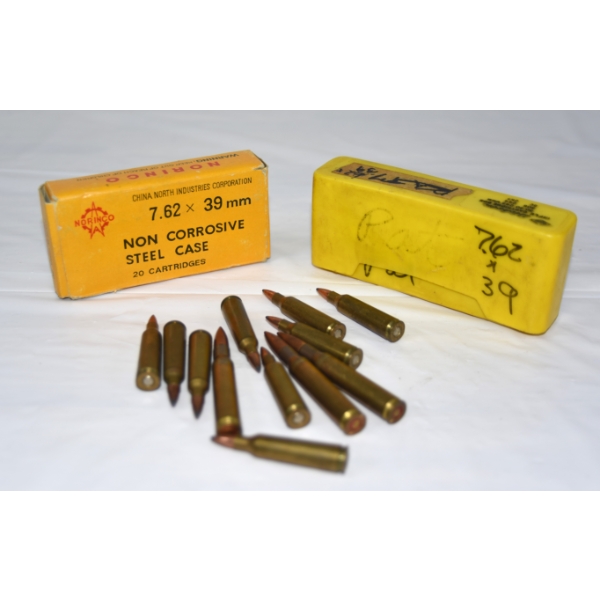 39 Rounds Assorted Brands & Caliber Rifle Rounds - See Description