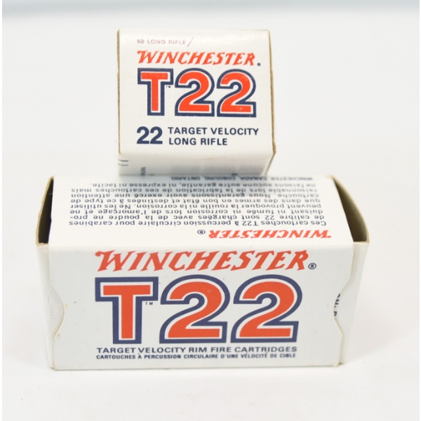 100 Rounds Winchester 22 Long Rifle Ammunition 