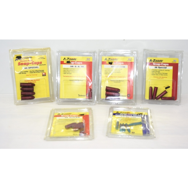 Pachmayr A-Zoom Snap Caps/Dummy Rounds Assorted Calibers