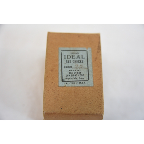1000 Pieces Lyman .22 Cal Gas Checks