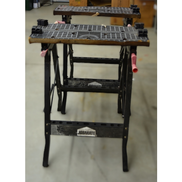 2 Jobmate Folding Portable Workbench 