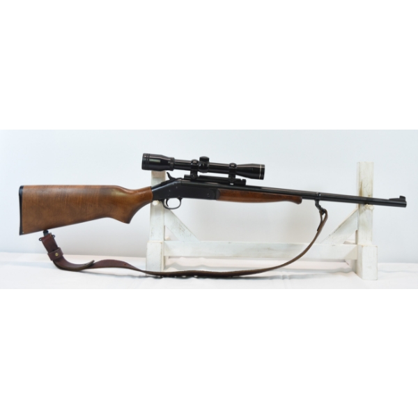 New England Firearms Model Handi-Rifle SB2 Single Shot .22 Hornet Caliber Rifle With Scope & Sling