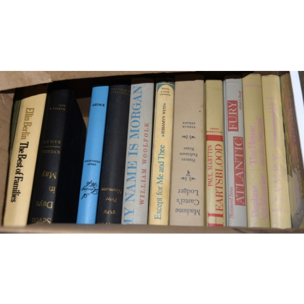 Box Lot Miscellaneous Books